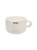 Ceramiczny kubek do cappuccino Offline Anna + Nina BEBE Concept