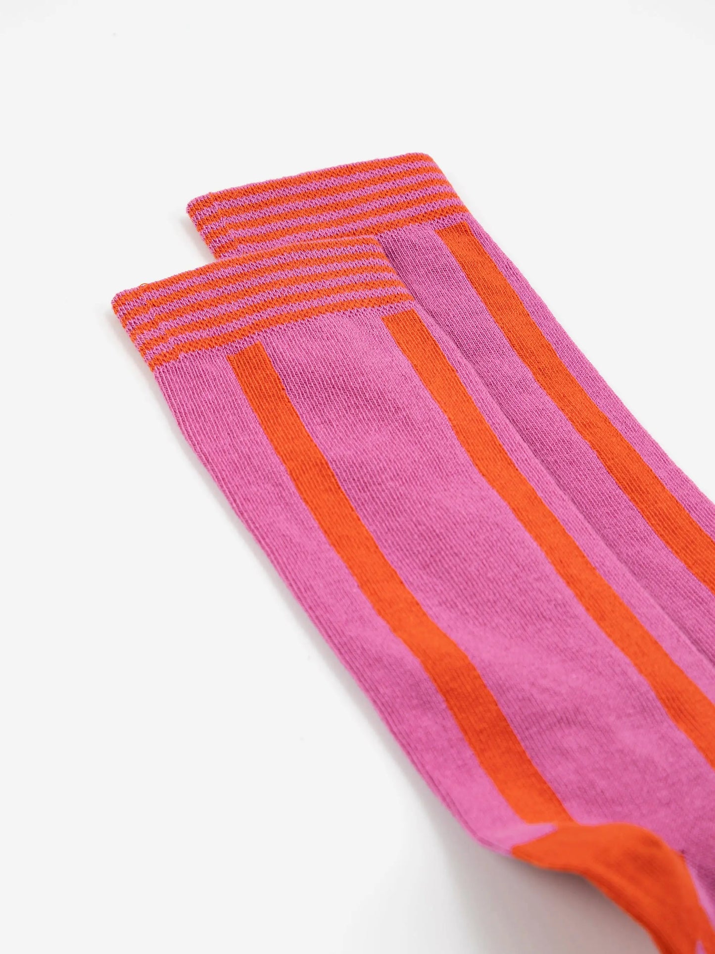 Pink cotton long socks Bobo Choses BEBE Concept