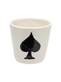 Ceramiczna czarka na espresso Ace Of Spades Anna + Nina BEBE Concept