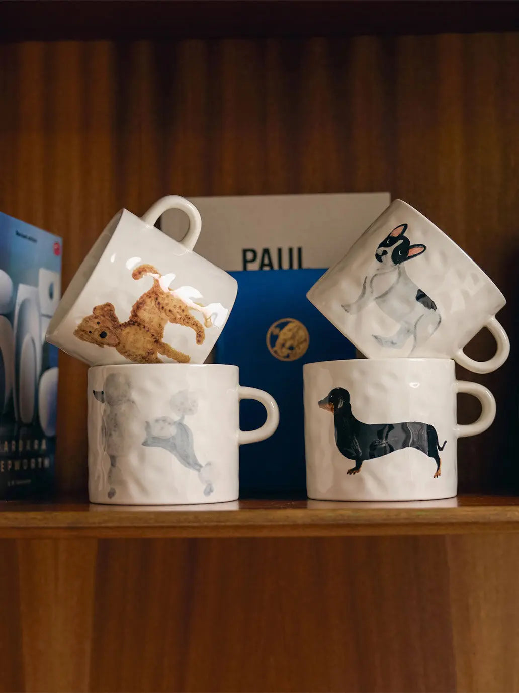 Ceramiczny kubek Dachshund Anna + Nina BEBE Concept