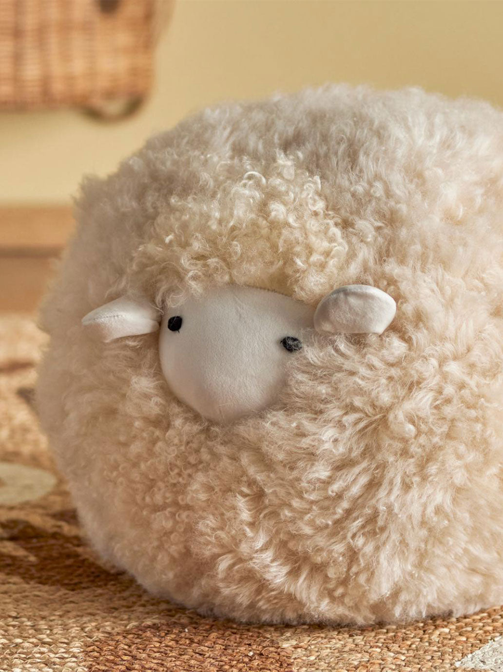 Wełniana pufa Rubert Bloomingville BEBE Concept