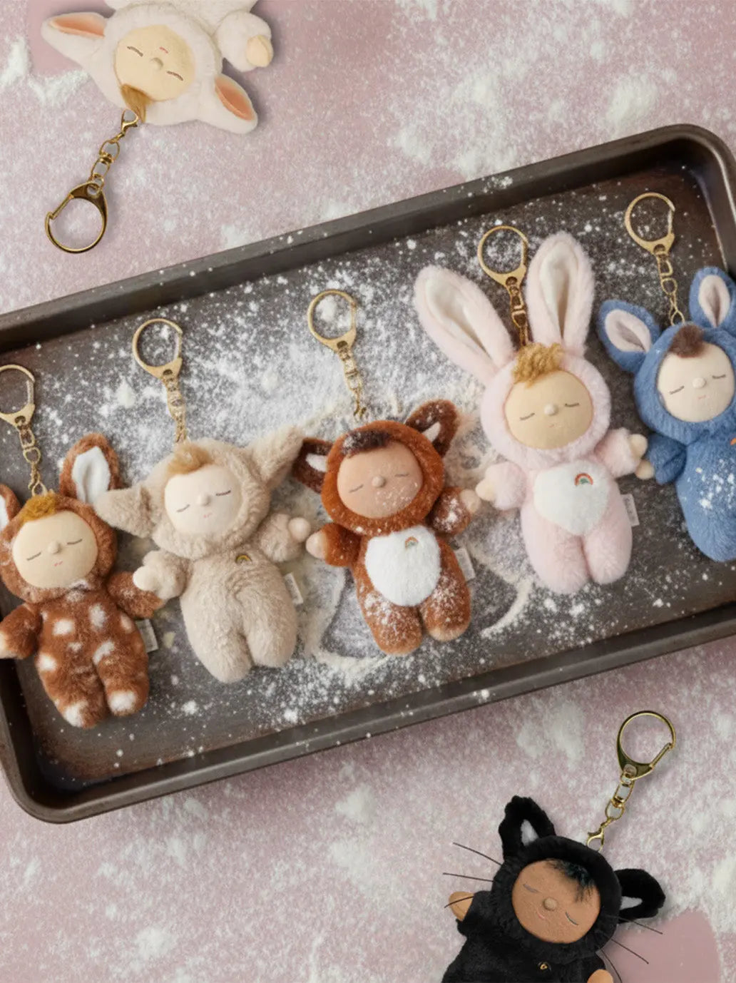 Miękki breloczek Cozy Keychain Olli Ella BEBE Concept