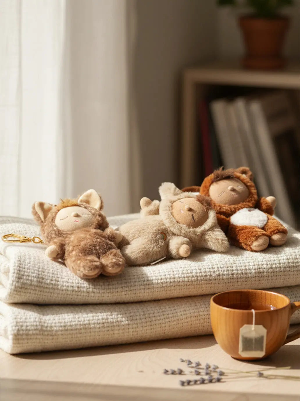Miękki breloczek Cozy Keychain Olli Ella BEBE Concept