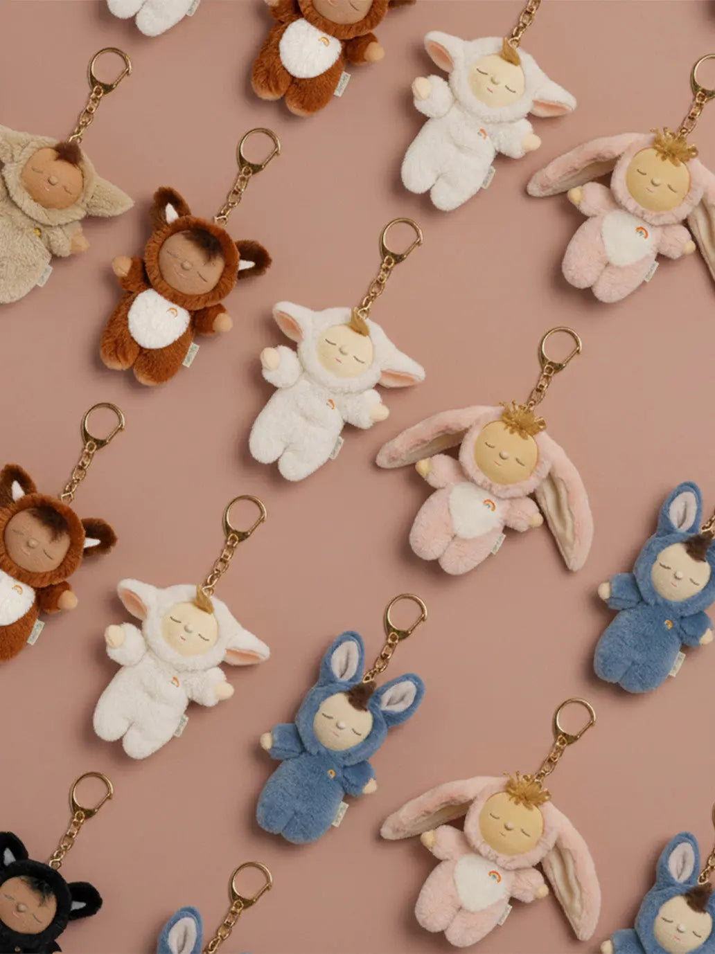 Miękki breloczek Cozy Keychain Olli Ella BEBE Concept