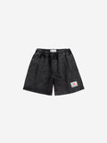 Spodenki Smiling black denim bermuda shorts Bobo Choses BEBE Concept