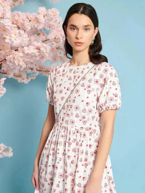 OUTLET Sukienka Midi Doodle Bloom S bébé concept BEBE Concept