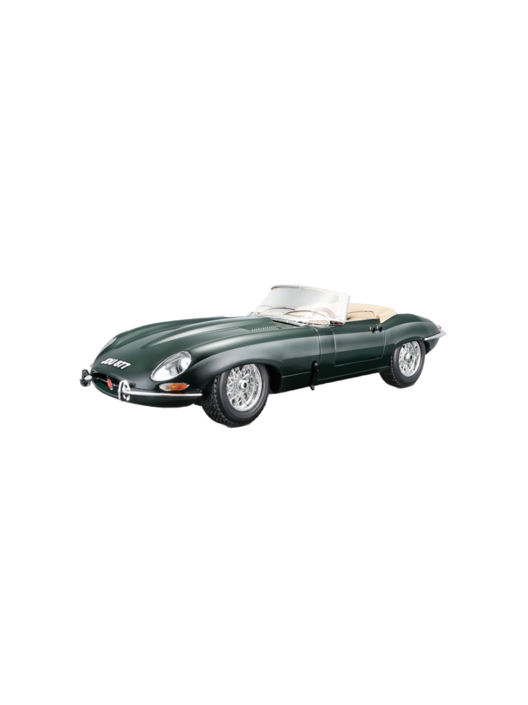 Metalowy model samochodu Jaguar E Type Cabriolet 1961 Burago BEBE Concept