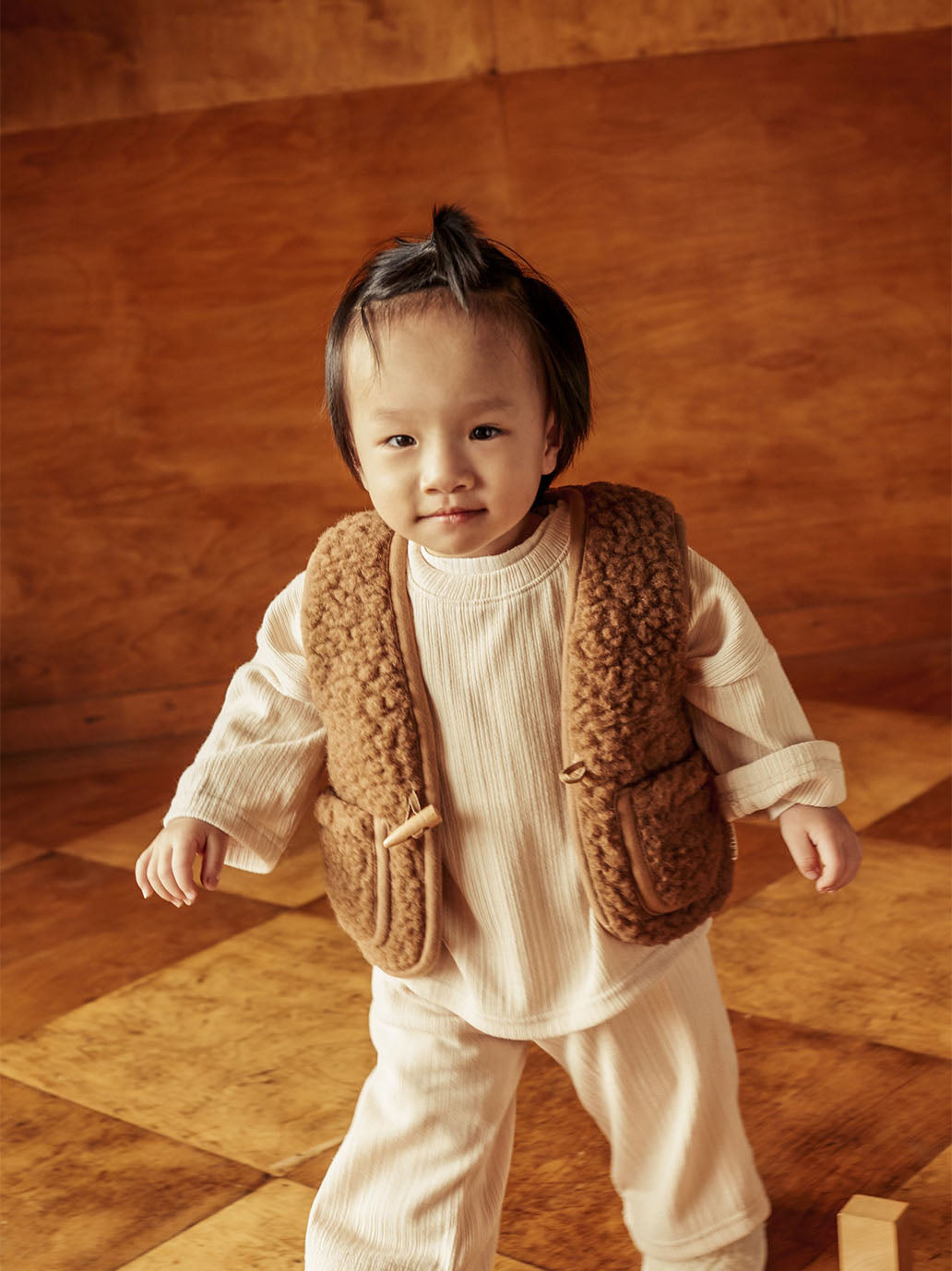 gilet en laine mérinos