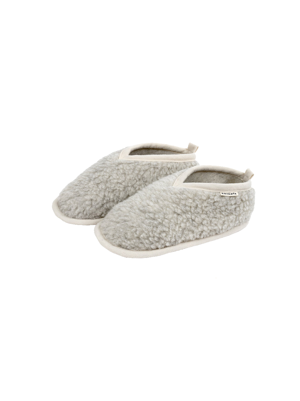 Merino wool slippers for adults CLOUD