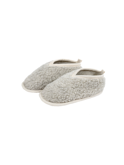 Merino wool slippers for adults CLOUD