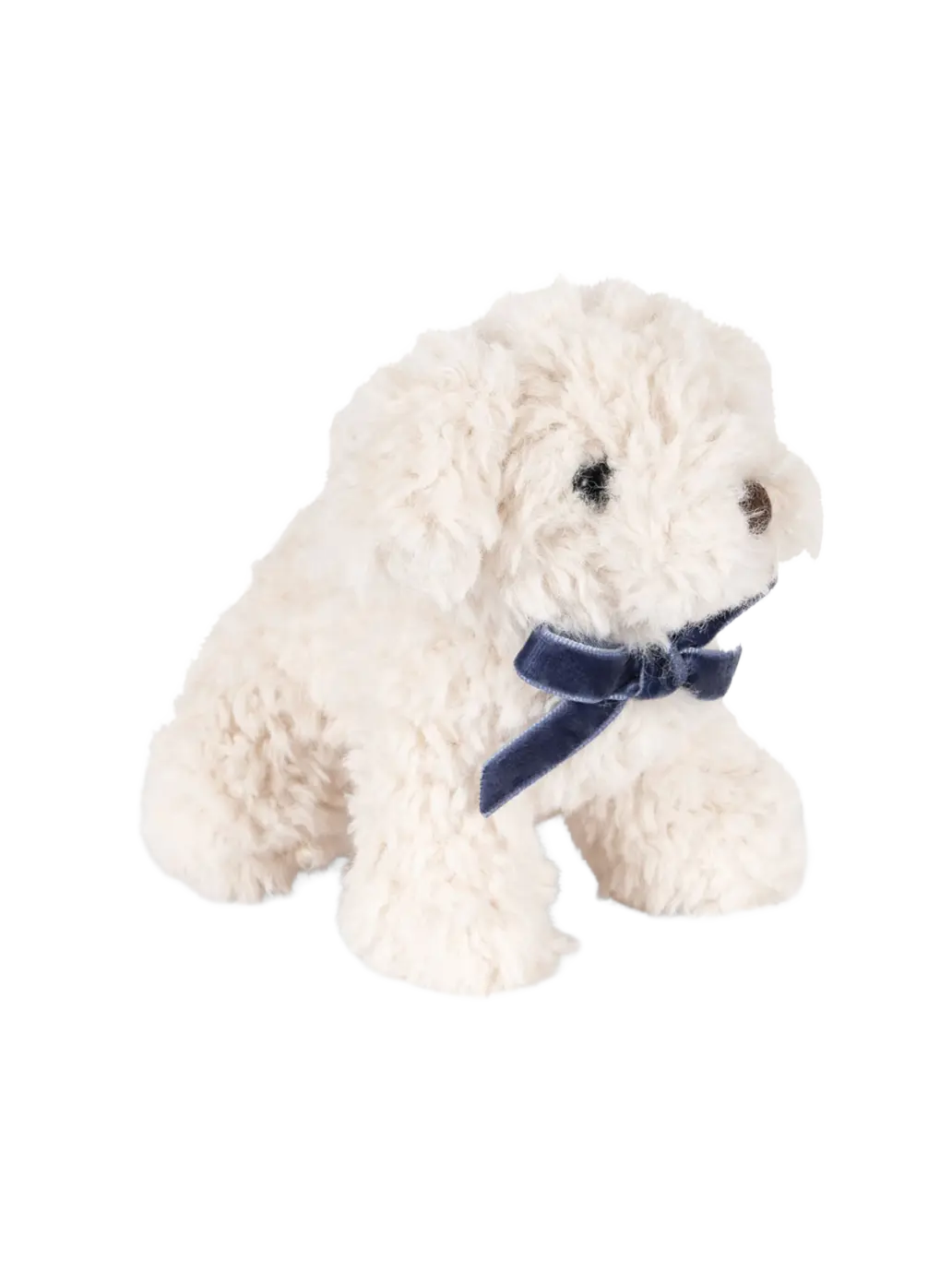 Mini przytulanka Biały Piesek Baby Animal Konges Slojd BEBE Concept 