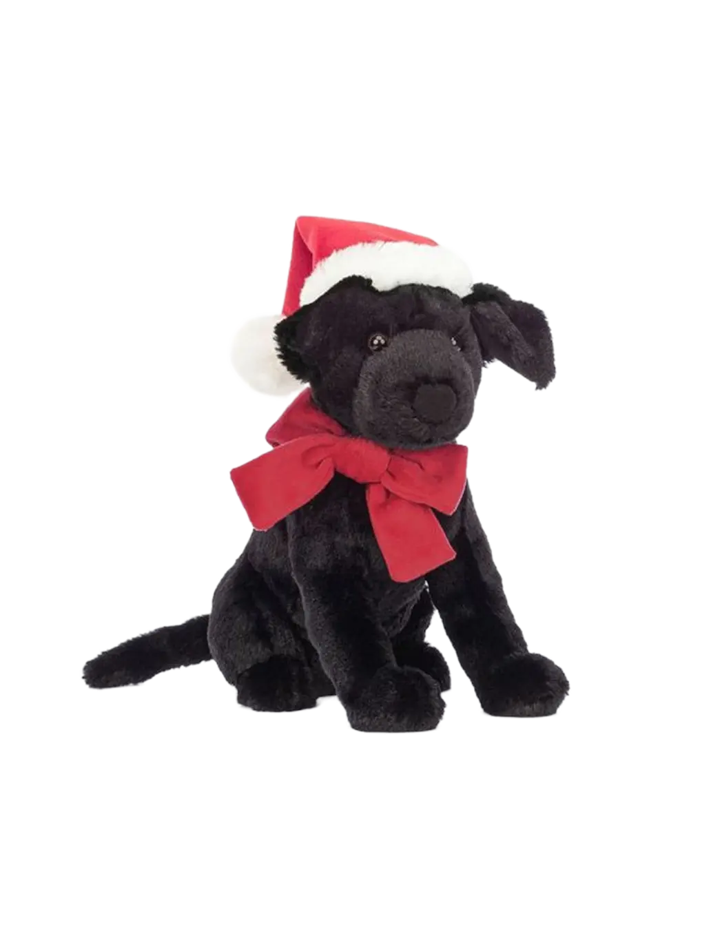 Labrador w Czapce Świętego Mikołaja Jellycat BEBE Concept 