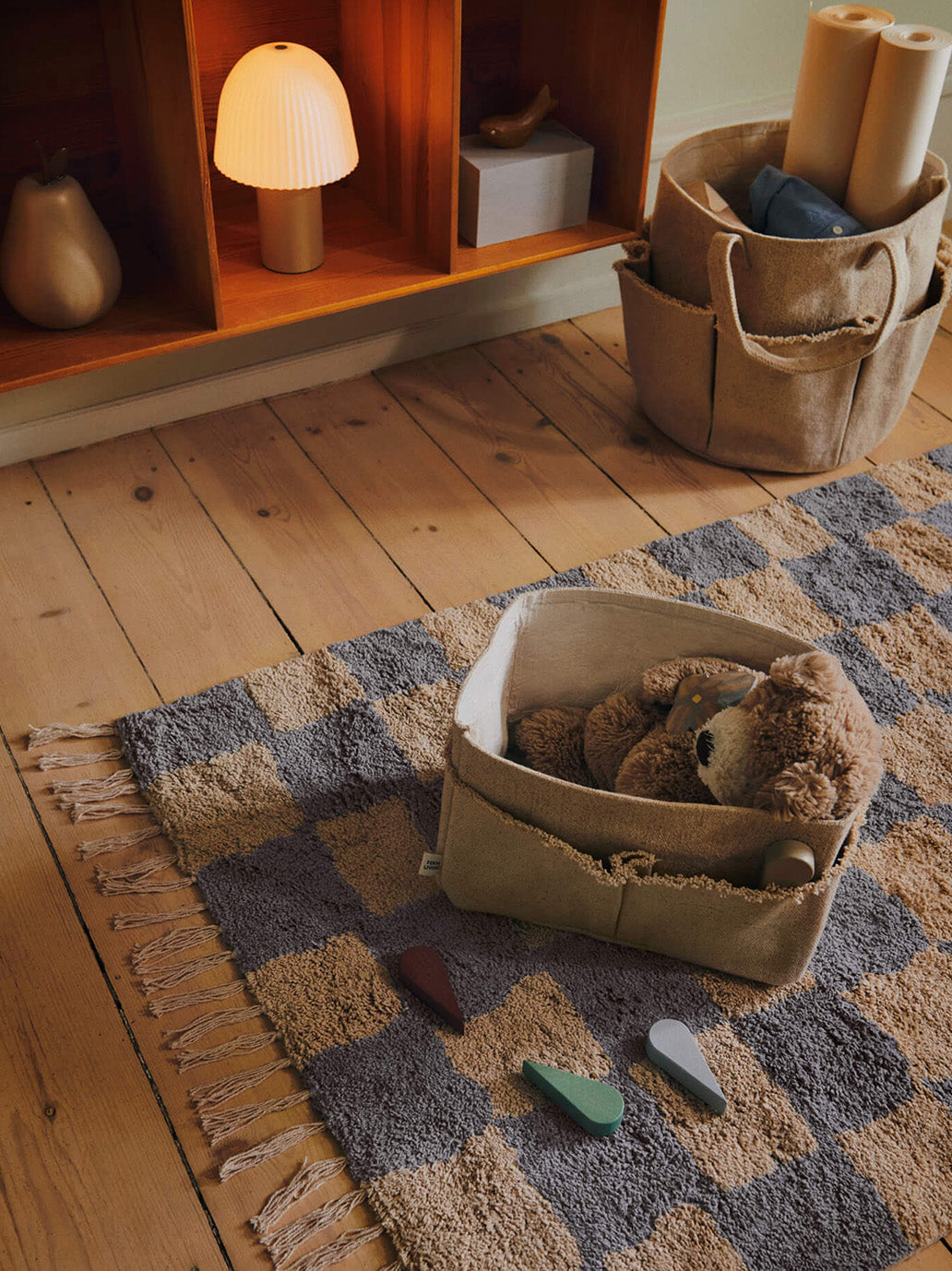 Kosz do przechowywania Hokan Textile Storage Ferm Living BEBE Concept 