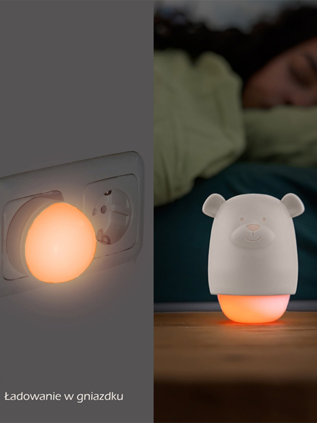 Lampka nocna do kontaktu Zazu BEBE Concept 