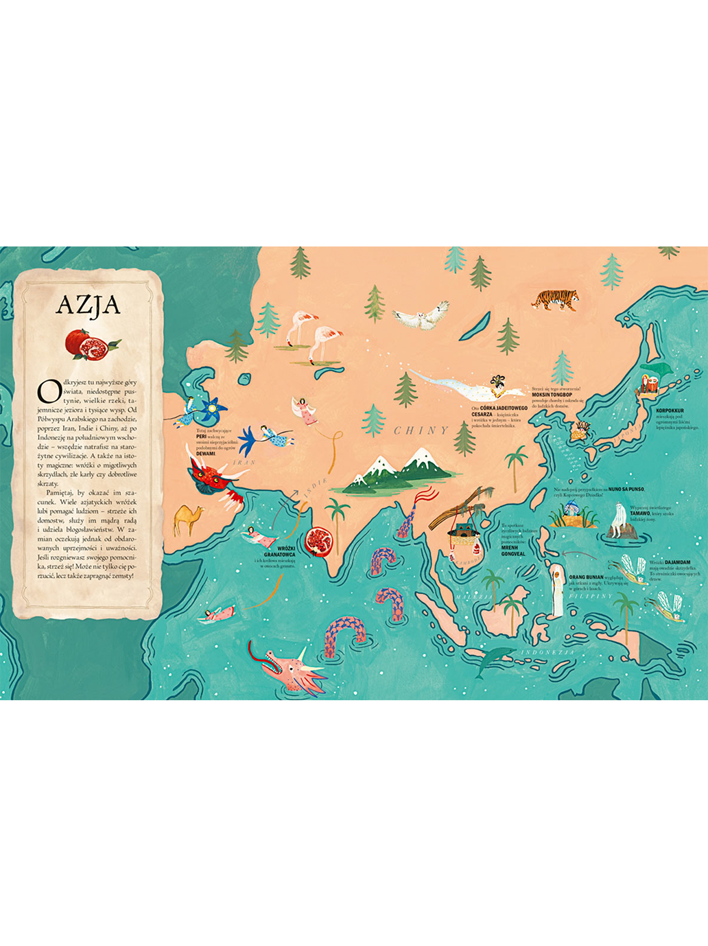 Atlas Wróżek Wydawnictwo Nasza Ksiegarnia BEBE Concept 