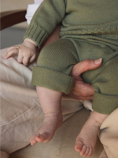 Bezszwowe spodenki z wełny merino Guido Hvid BEBE Concept 