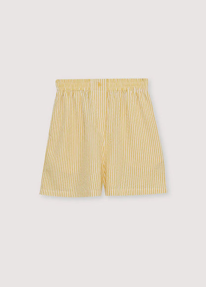 Alheli Woman Short Mimosa Yellow Stripes The New Society BEBE Concept 