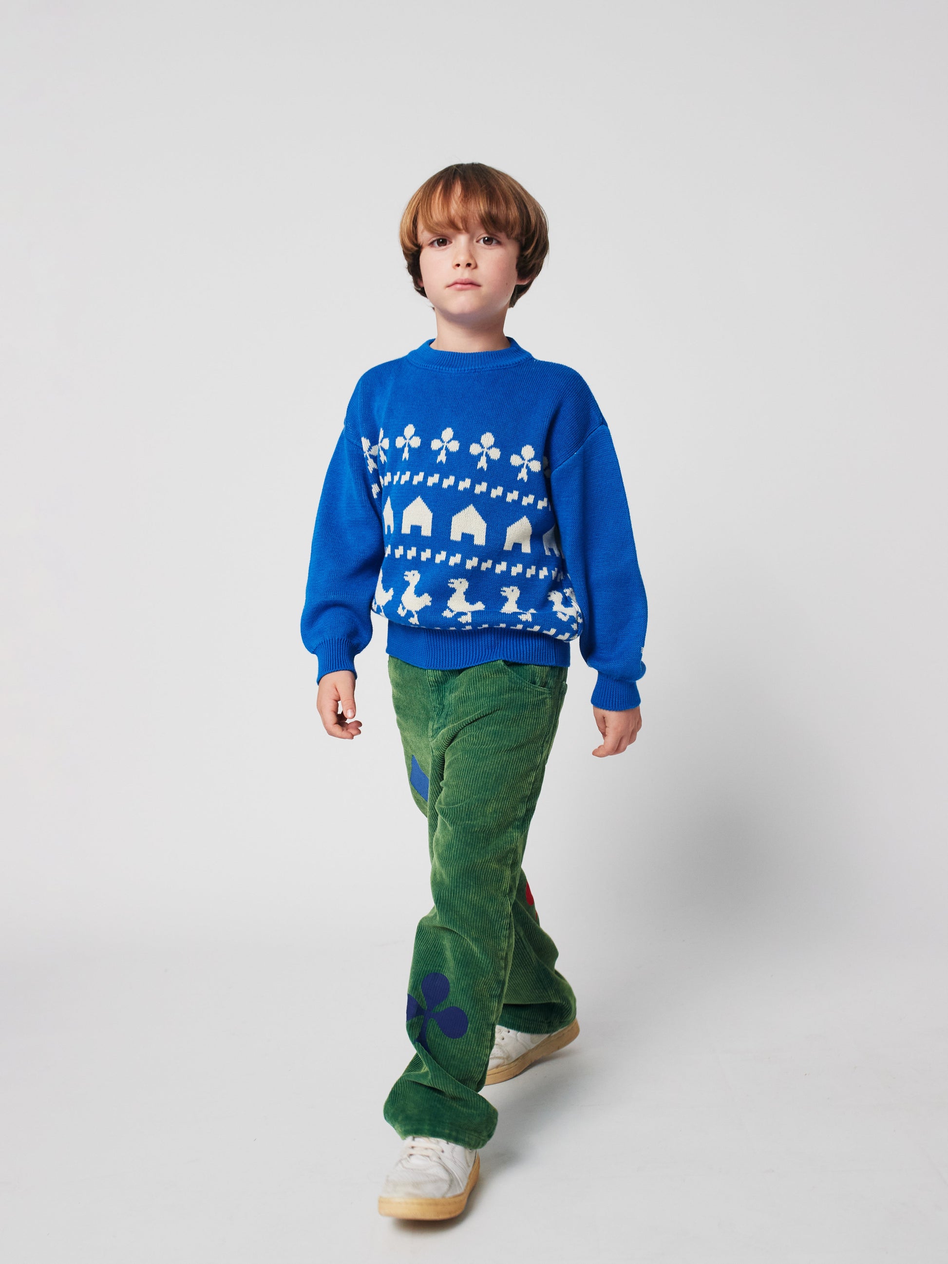 Farm jacquard jumper Kids Bobo Choses BEBE Concept 