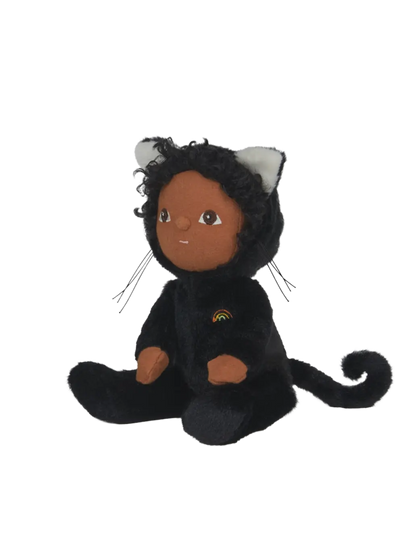 Miękka laleczka Dinky Dinkum Halloween Cat Olli Ella BEBE Concept 