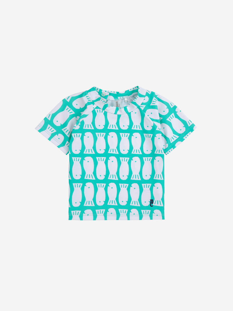 Koszulka kąpielowa Lucky Fish all over swim T-shirt Baby Bobo Choses BEBE Concept 