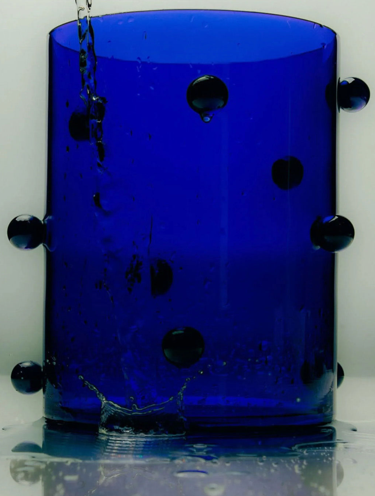 Szklany wazon Pomponette Vase Maison Balzac BEBE Concept 
