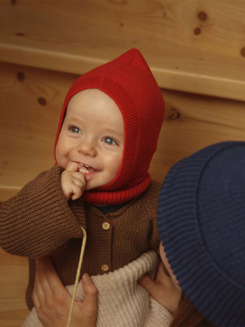 Kominiarka z wełny merino Eddy Hvid BEBE Concept 