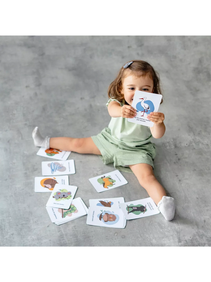 Edukacyjne karty ruchowe Nanuki BEBE Concept 