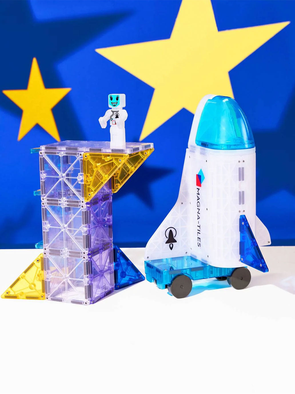Klocki magnetyczne Magna Tiles Space 32 el. Magna-Tiles BEBE Concept 