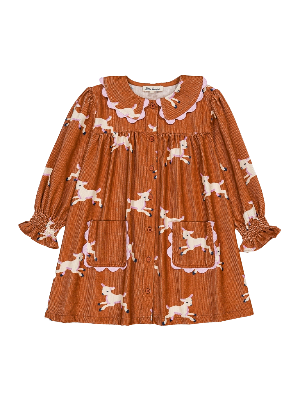 Sukienka Agatha dress Lamb Sunburn Hello Simone BEBE Concept 