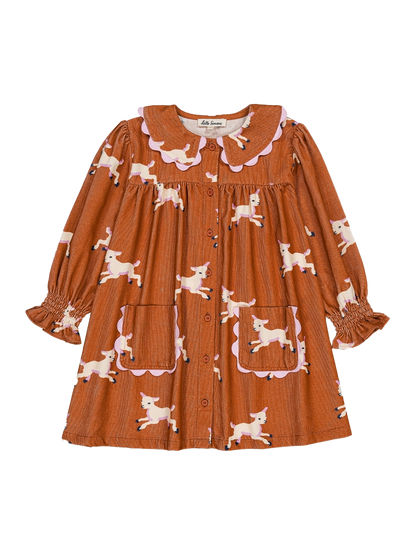 Sukienka Agatha dress Lamb Sunburn Hello Simone BEBE Concept 