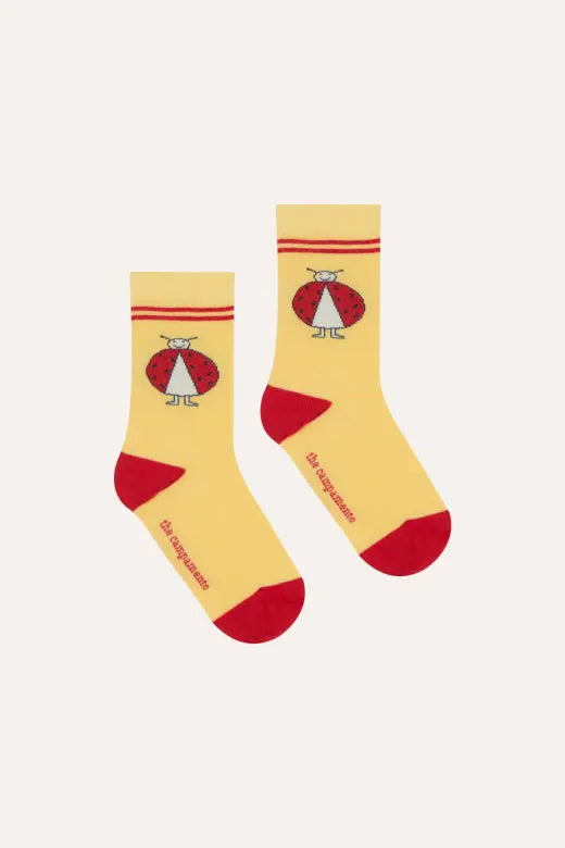 Ladybug Yellow Socks The Campamento BEBE Concept 