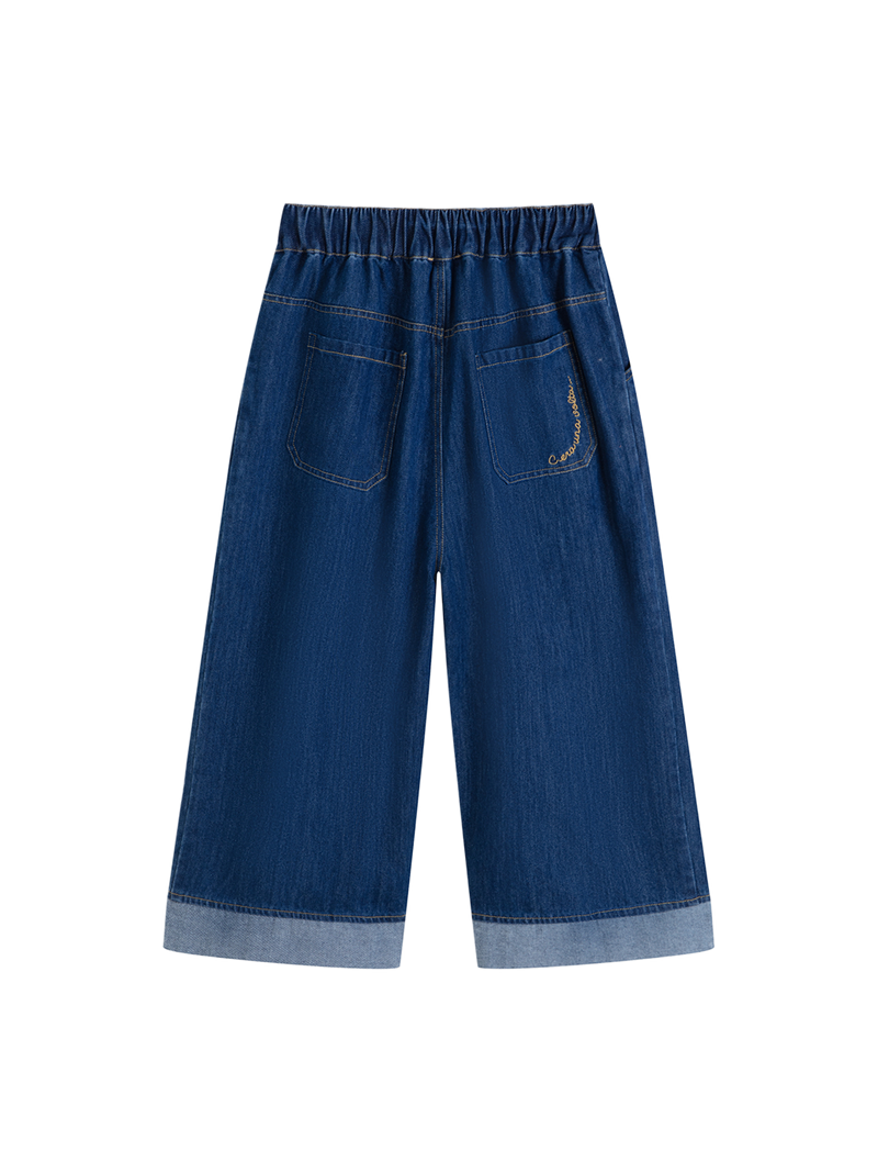 Spodnie Suri Pants Denim Blue C'era una volta BEBE Concept 