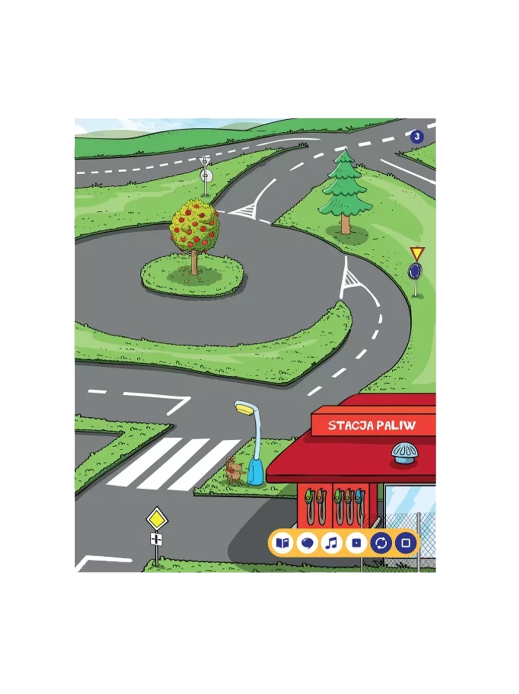 Zeszyt z naklejkami: Transport Albi BEBE Concept 