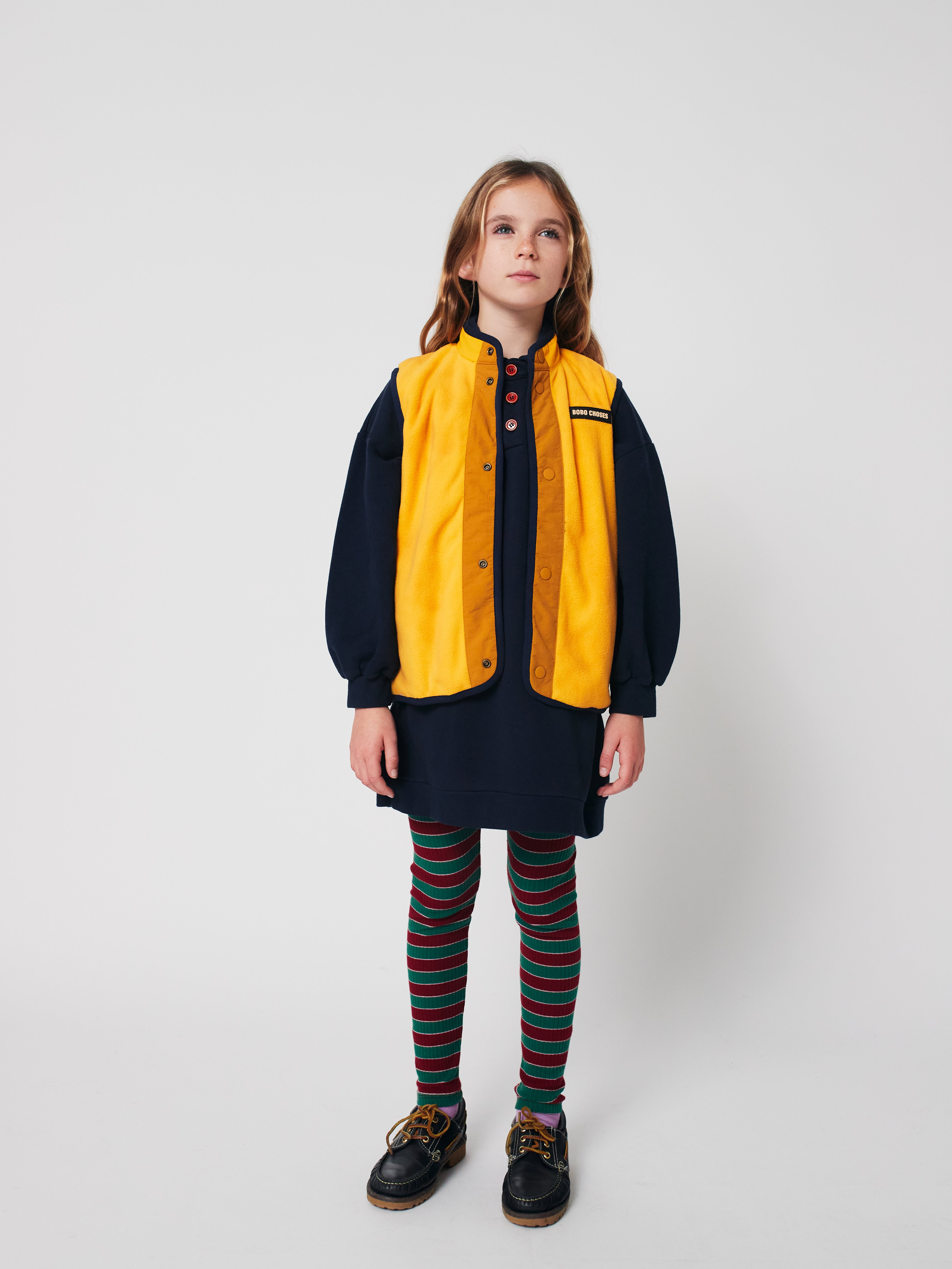 Clover polo sweatshirt dress Kids Bobo Choses BEBE Concept 
