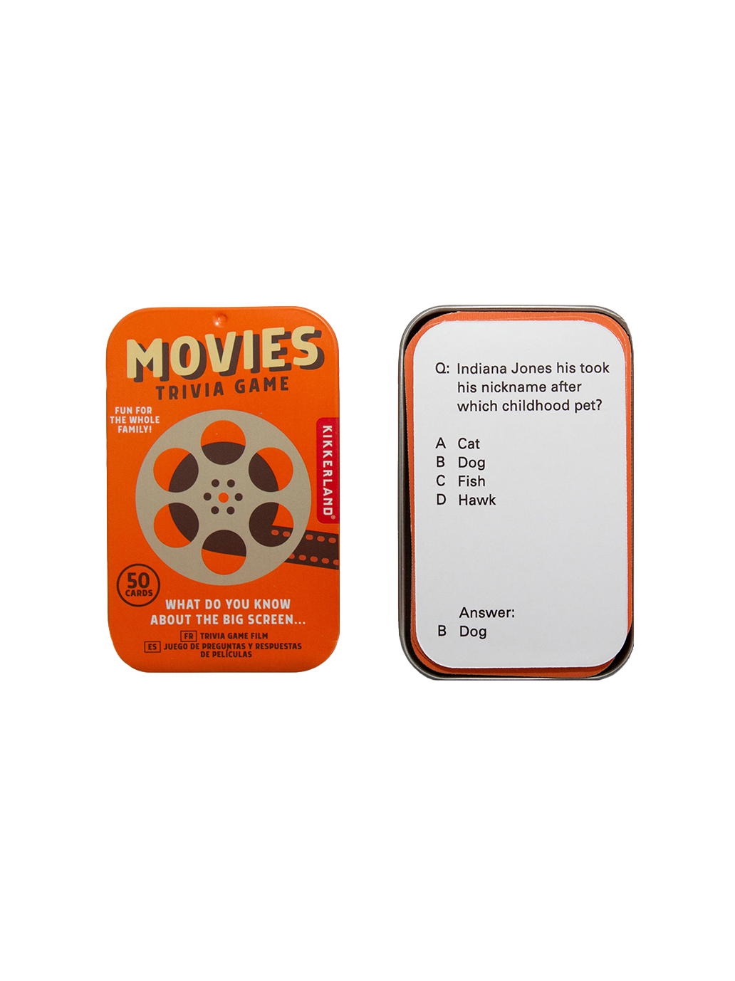 Quiz towarzyski Trivia Game Movies Kikkerland BEBE Concept 