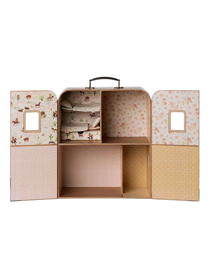 SuitCasa domek w walizce Maileg BEBE Concept 