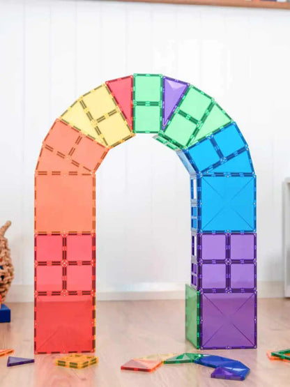 Klocki magnetyczne Rainbow Starter Pack Connetix BEBE Concept 