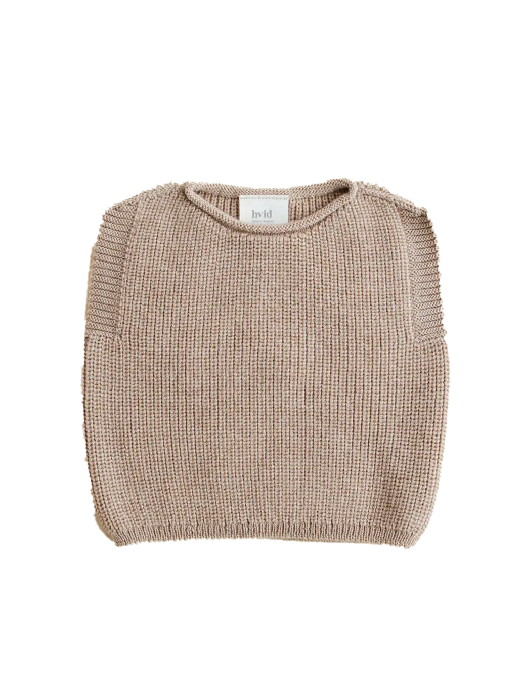 Kamizelka merino dla niemowląt Harvey vest Hvid BEBE Concept 