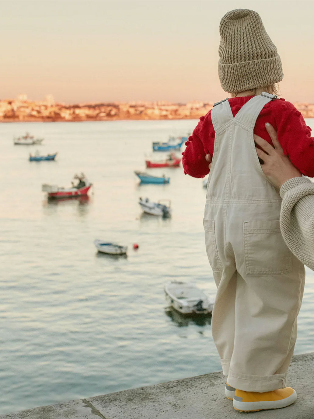 Sweterek popcorn z wełny merino Mille Family BEBE Concept 