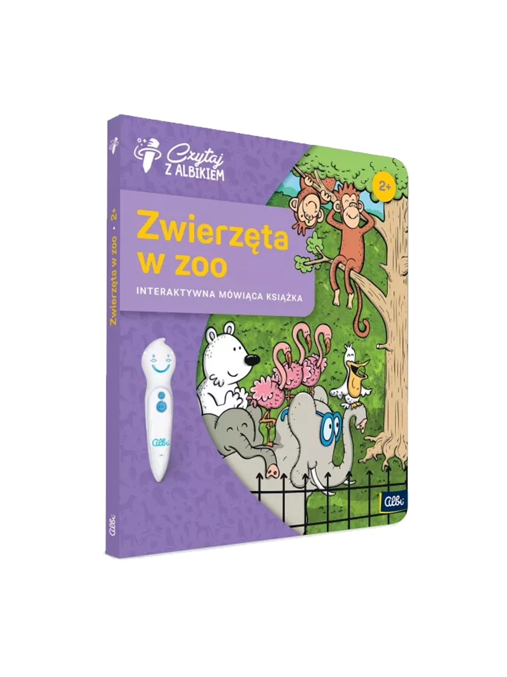 Zwierzęta w zoo. Książka interaktywna Albi BEBE Concept 