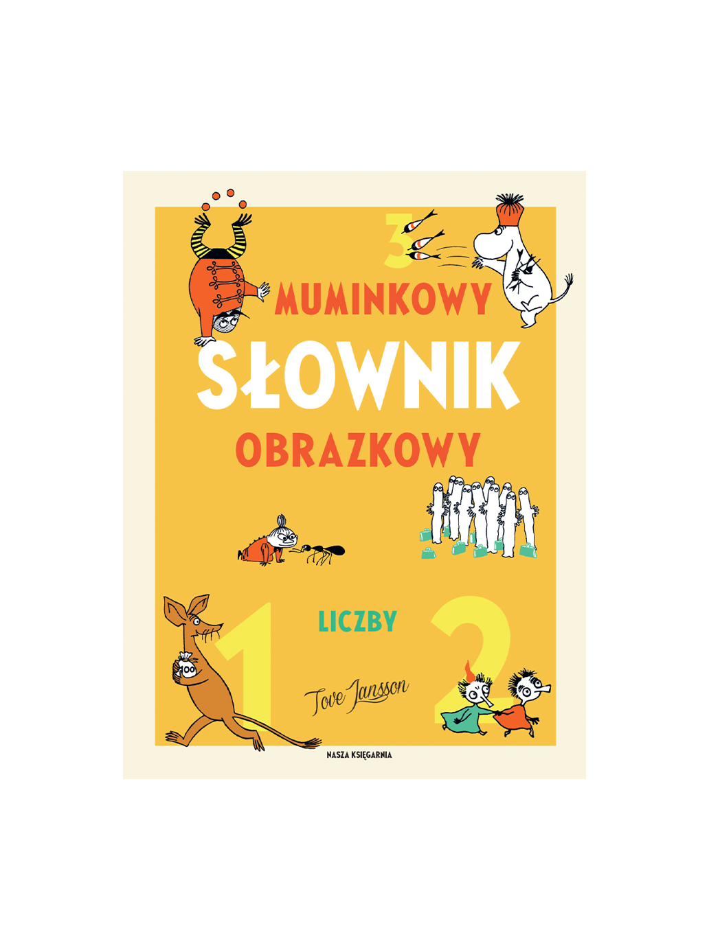Muminkowy słownik obrazkowy Wydawnictwo Nasza Ksiegarnia BEBE Concept 