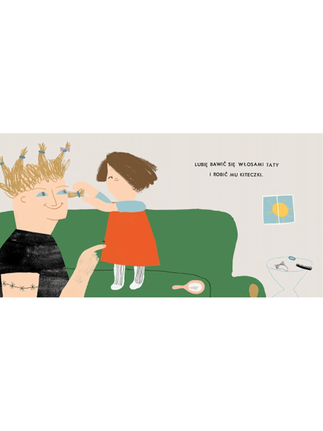 Książka o tolerancji. Włosy Wydawnictwo Natuli BEBE Concept 