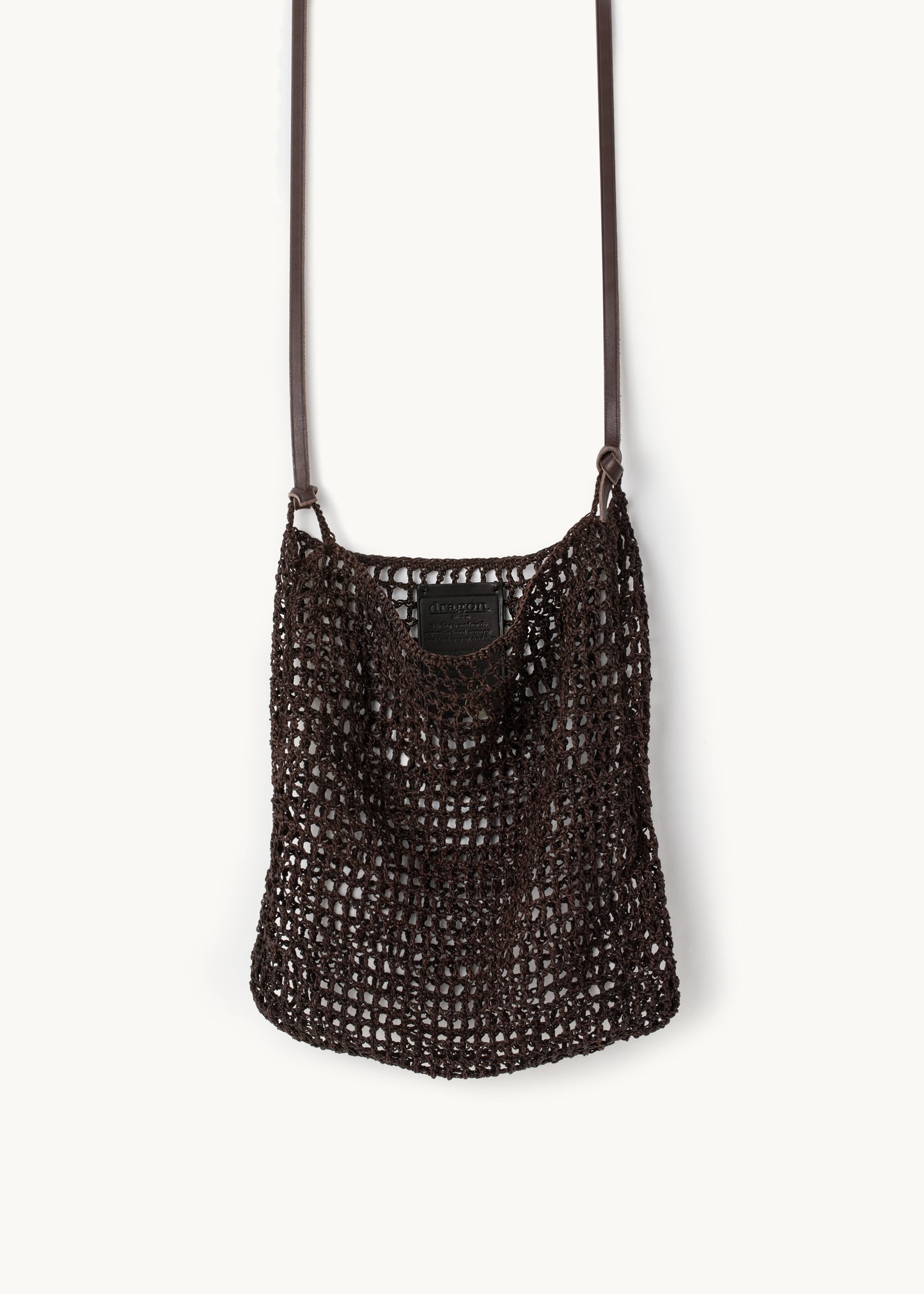 Skórzana pleciona torba Knit Hobo Dragon Diffusion BEBE Concept 