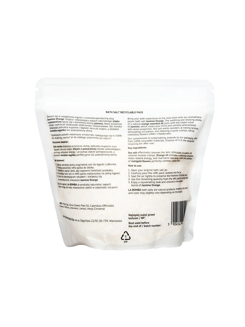 Sól do kąpieli Refill Pack La Bomba BEBE Concept 