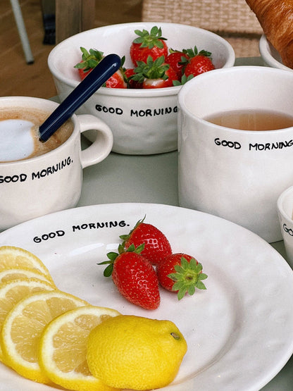 Ceramiczny kubek do cappuccino Good Morning Anna + Nina BEBE Concept 