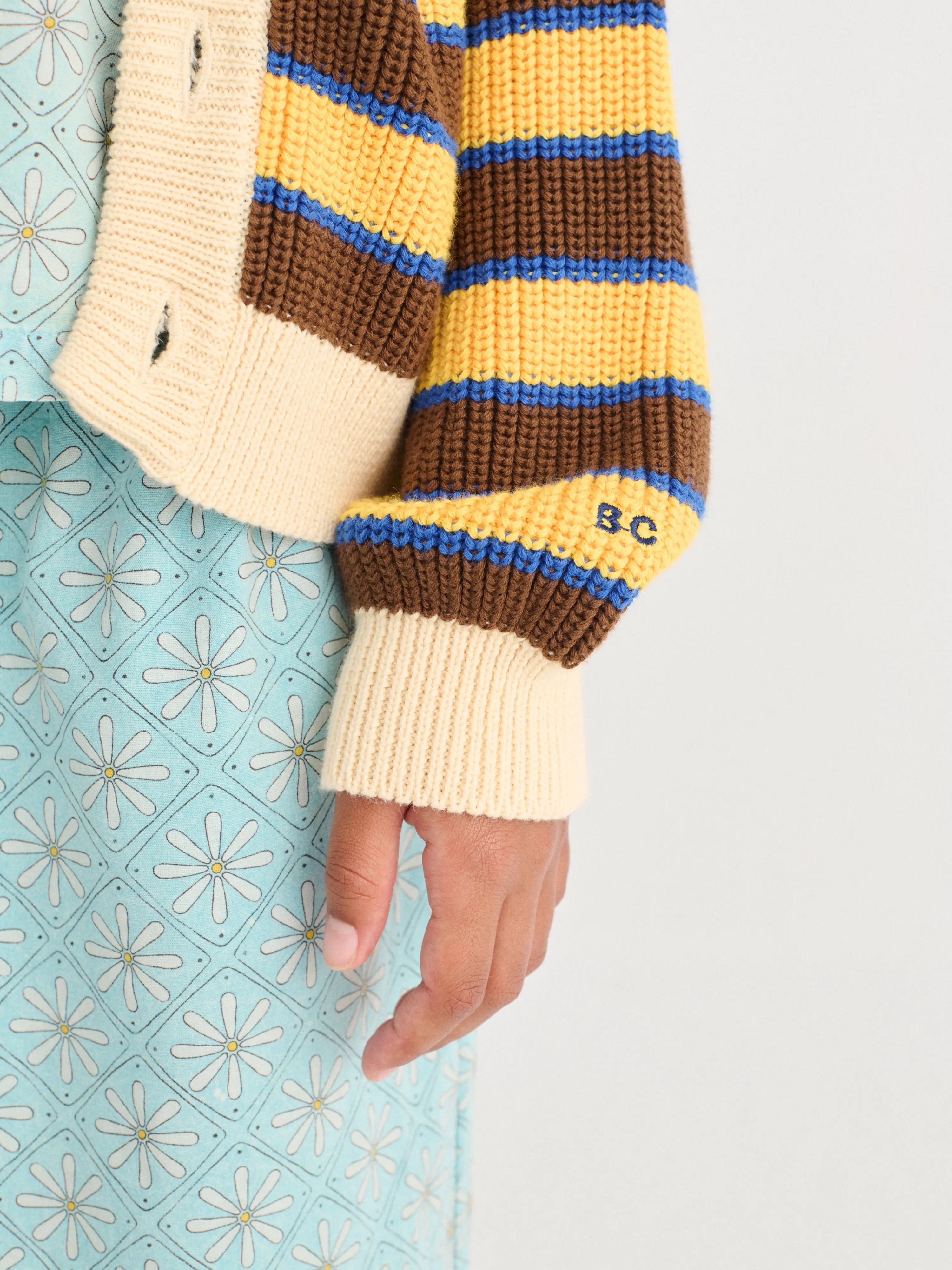 Sweter BC Striped cardigan Bobo Choses BEBE Concept 
