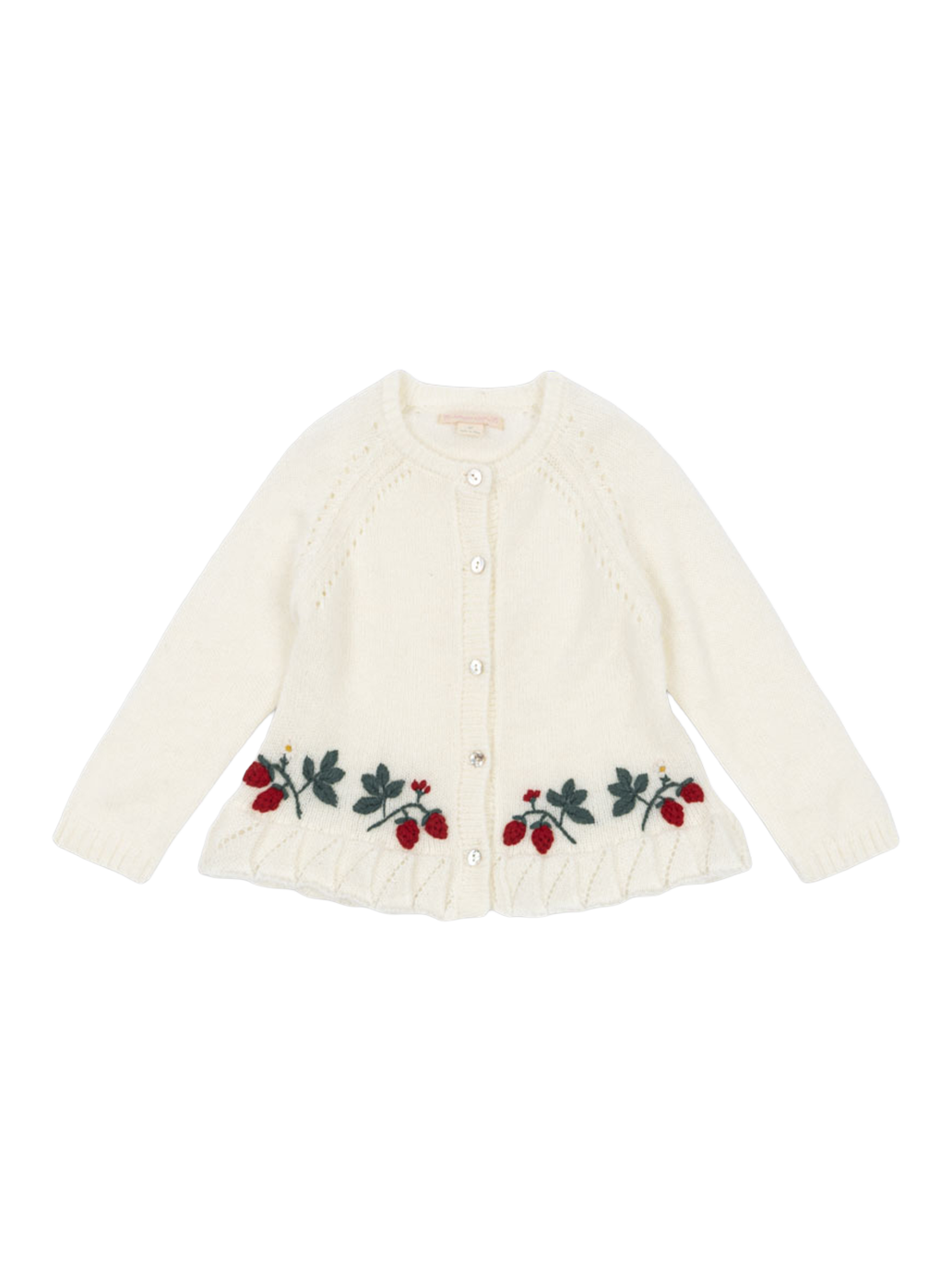 Kardigan Minia frill cardigan Konges Slojd BEBE Concept 