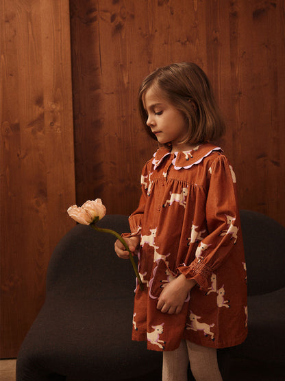 Sukienka Agatha dress Lamb Sunburn Hello Simone BEBE Concept 
