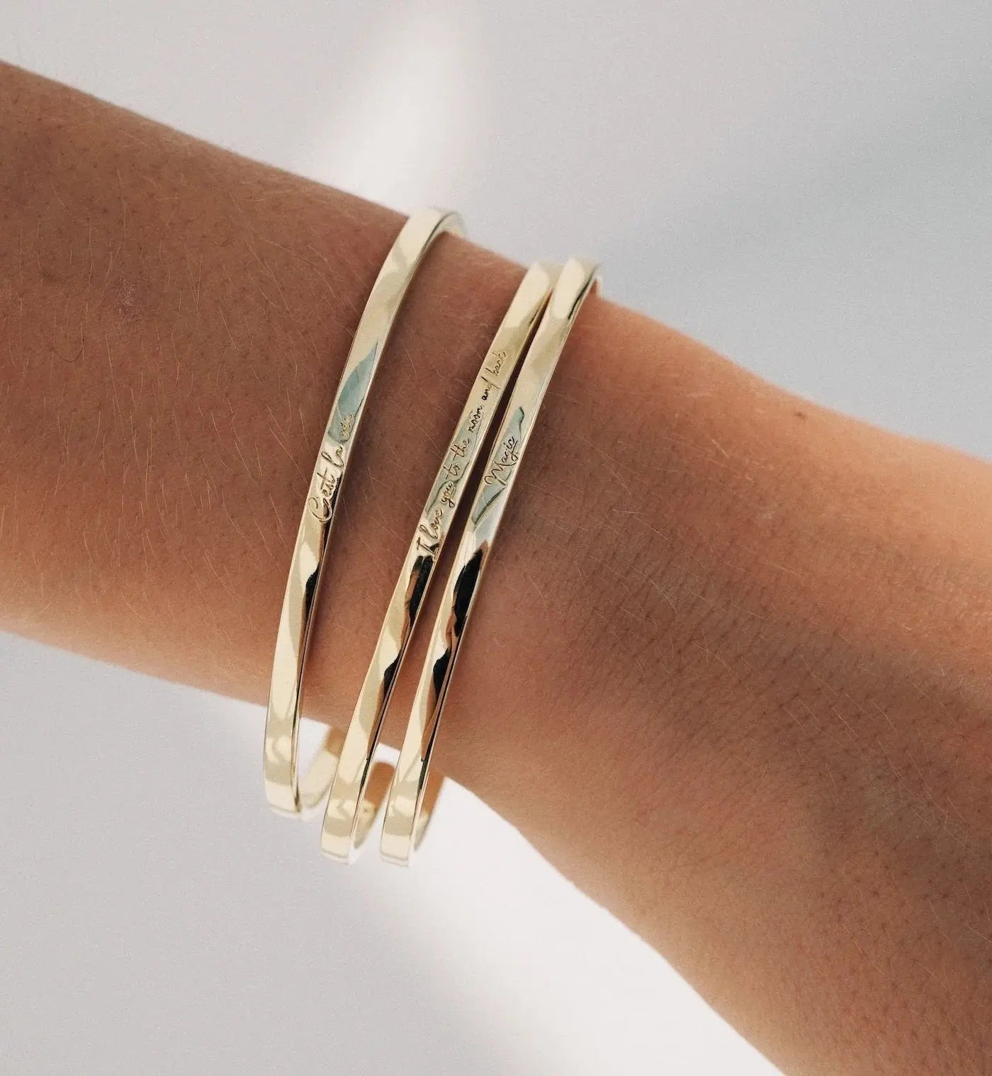 Pozłacana bransoletka Magic Bangle Anna + Nina BEBE Concept 