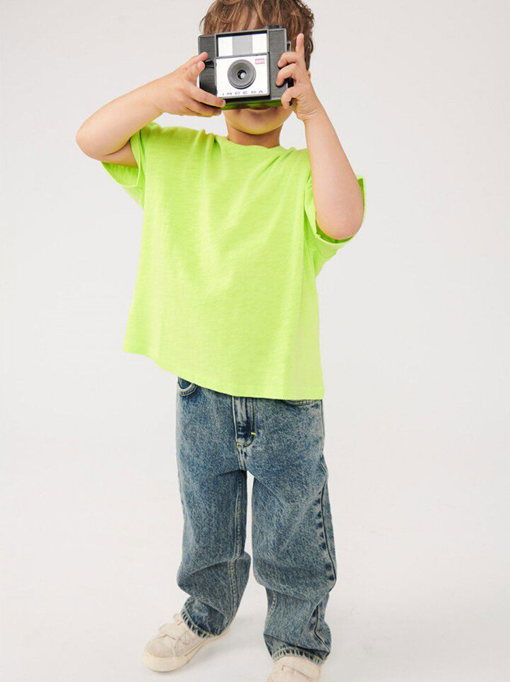 Bawełniany t-shirt basic Sonoma Kids American Vintage BEBE Concept 
